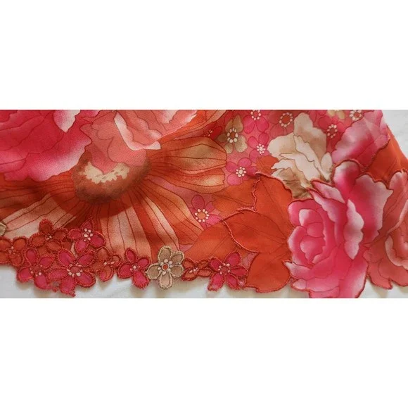 Josie Slip Nightgown with Sheer Straps, Size Medium - Picture 7 of 12